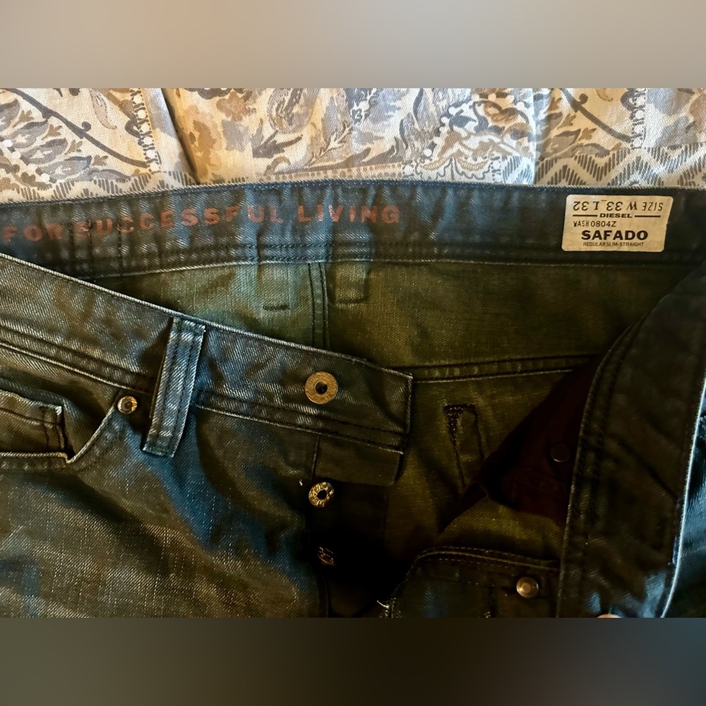 Diesel Safado Jeans Size 33x32 - Picture 2 of 4